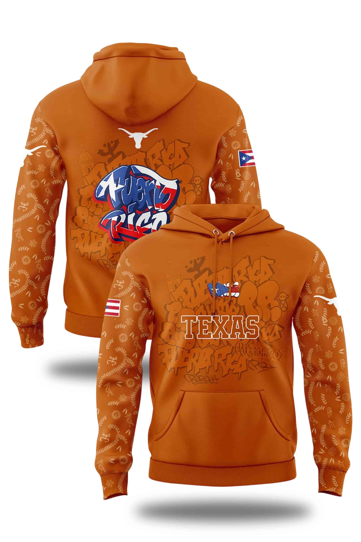 2025 Texas Longhorns Puerto Rican Heritage Shirt3