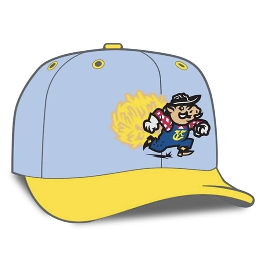Amarillo Sod Poodles Yellow City Pigweeds Hat