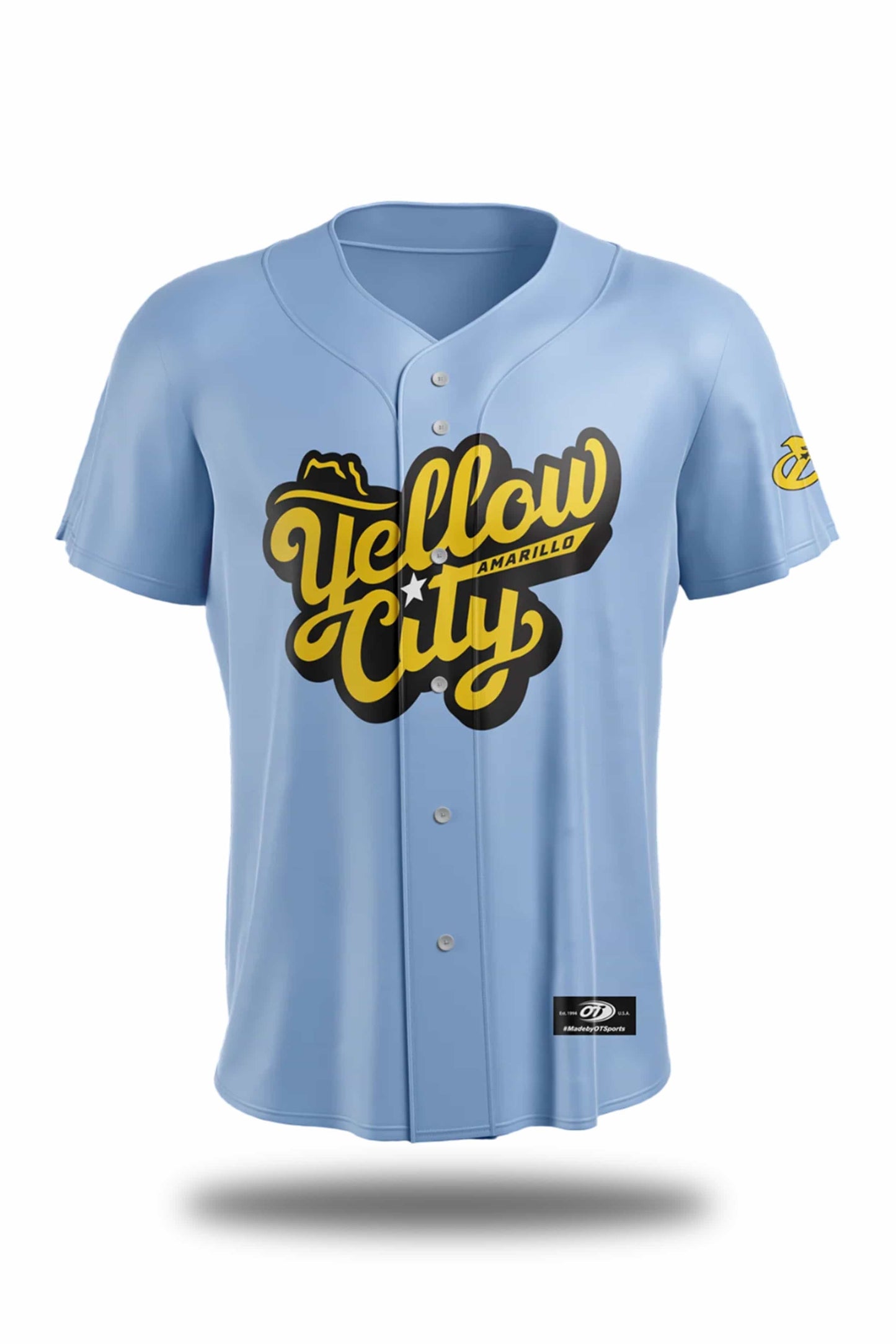 Amarillo Sod Poodles Yellow City Pigweeds Jersey1