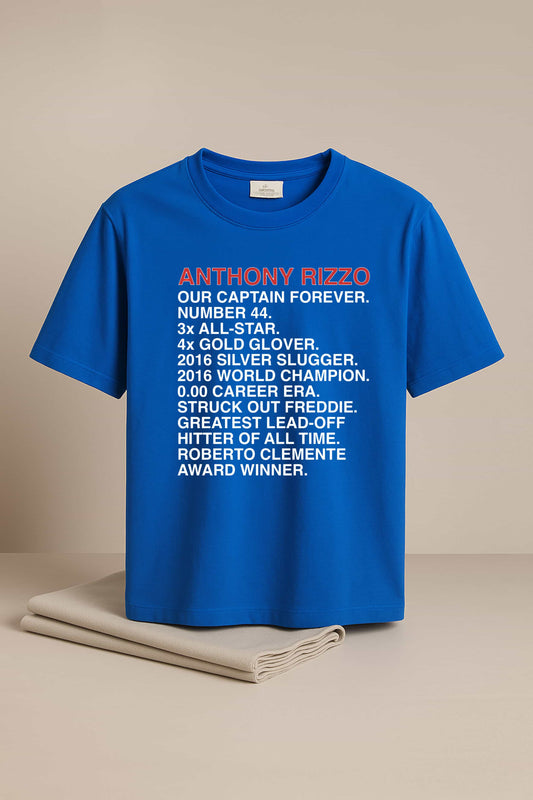 Anthony Rizzo Our Captain Forever Shirt