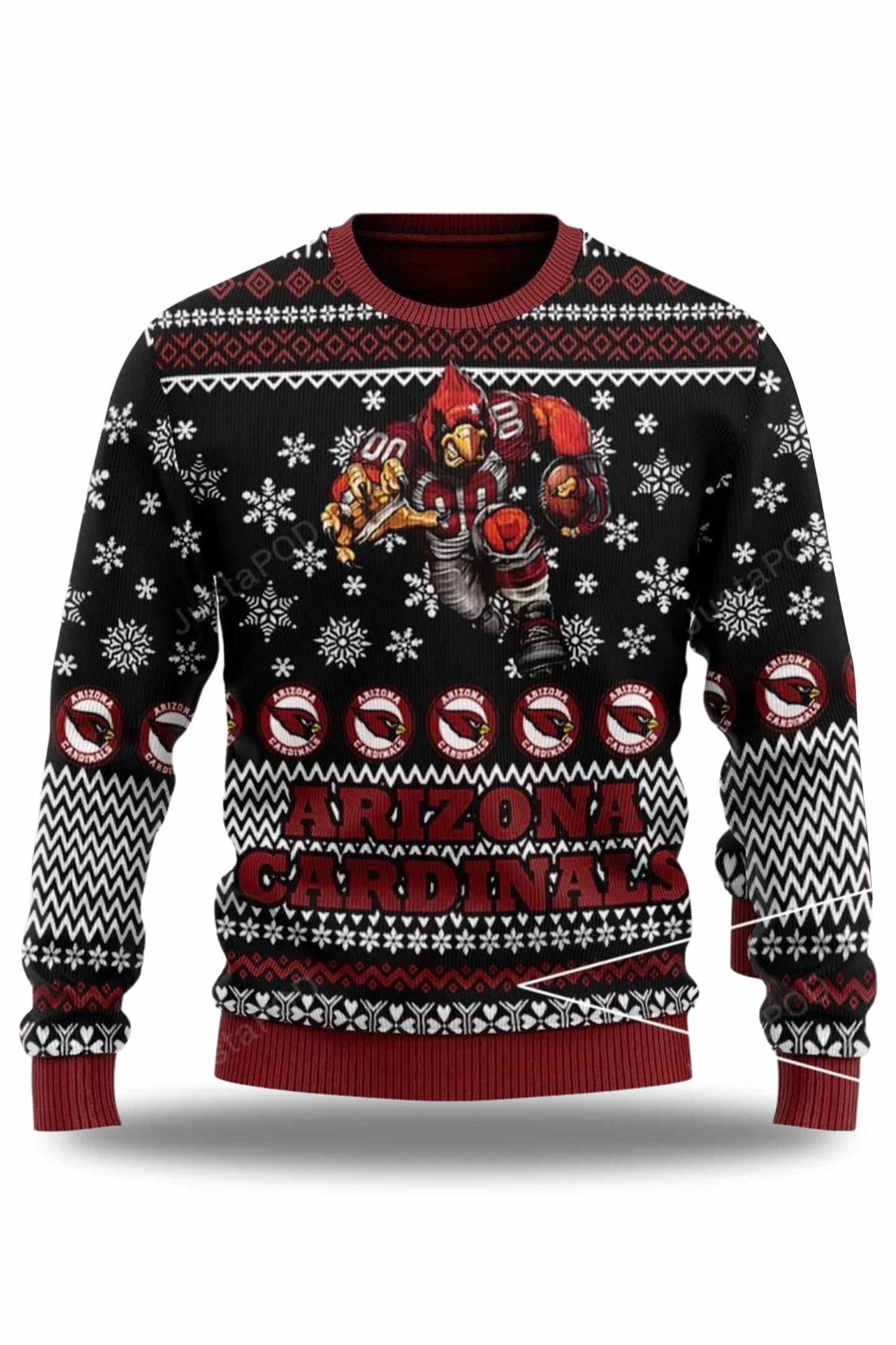 Arizona Cardinals American Football Ugly Christmas 2025 Sweater1
