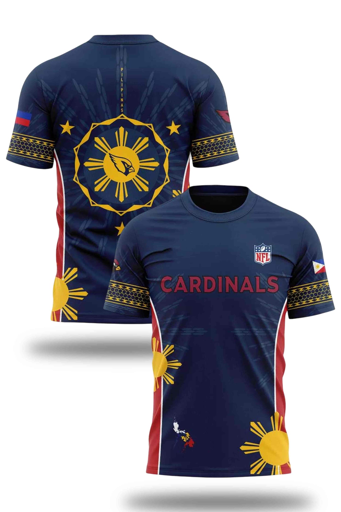 Arizona Cardinals Filipino Heritage 2025 Stay Strong Philippines Shirt