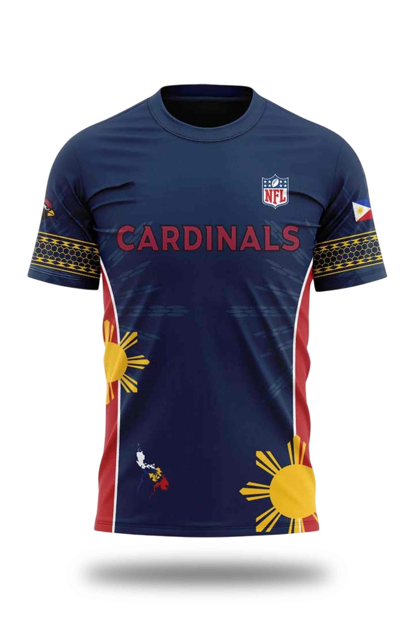 Arizona Cardinals Filipino Heritage 2025 Stay Strong Philippines Shirt3