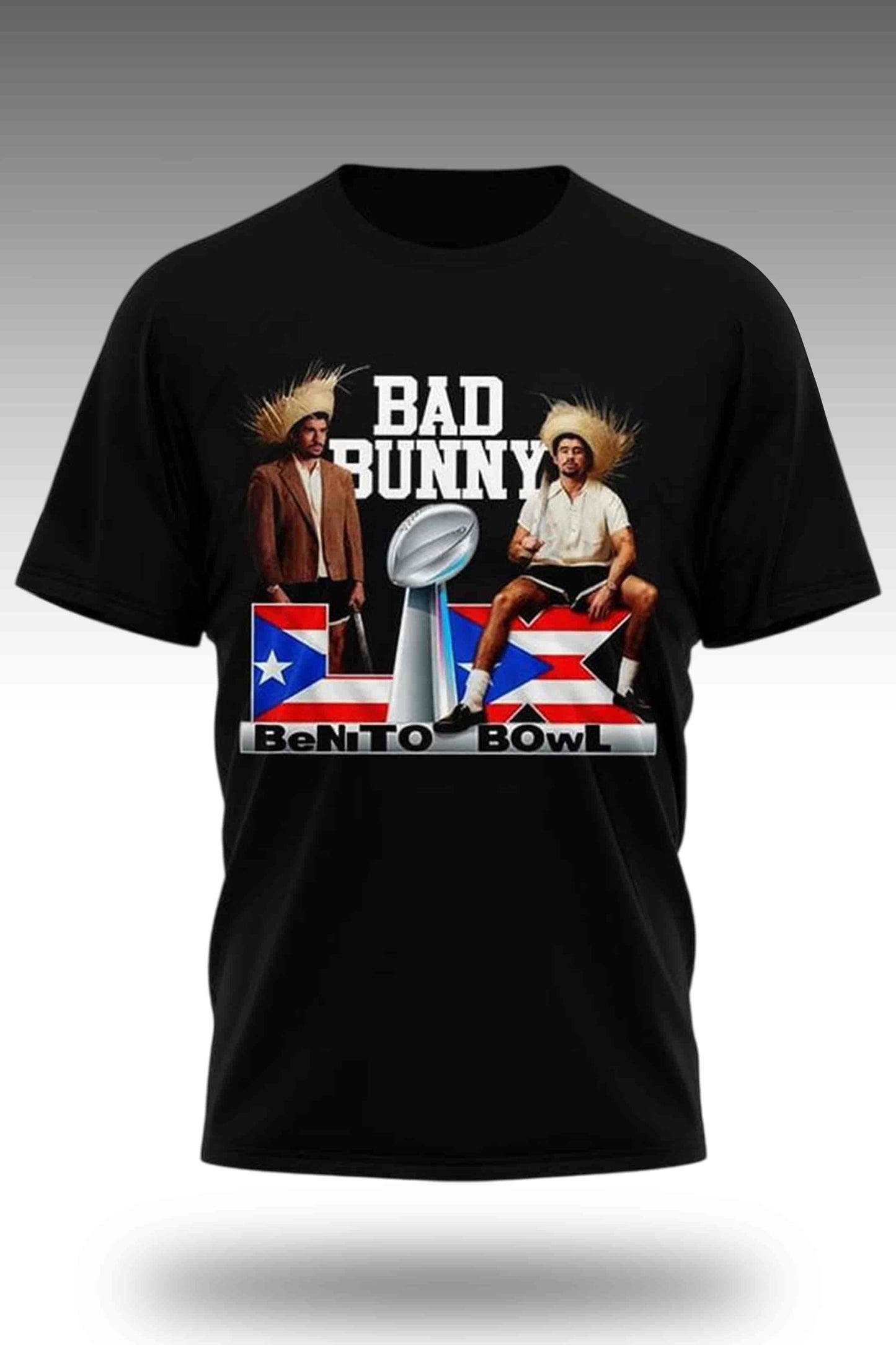 Bad Bunny Here For The Benito Bowl Shirt1