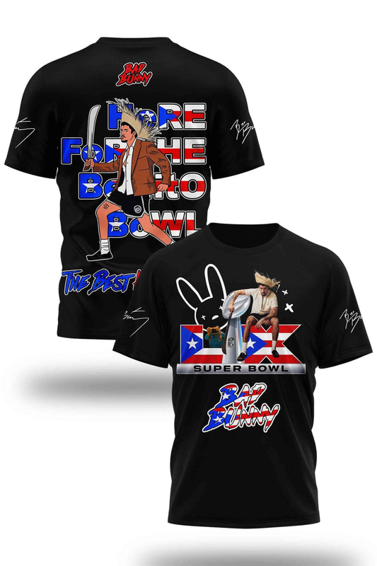 Bad Bunny The Best Half Time Super Bowl Shirt