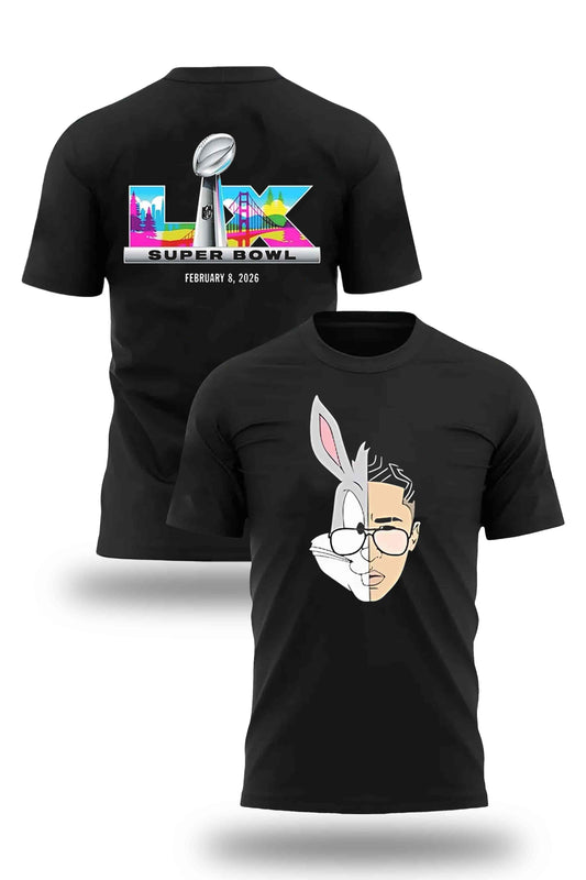 Bad Bunny x Super Bowl 2026 Logo Shirt