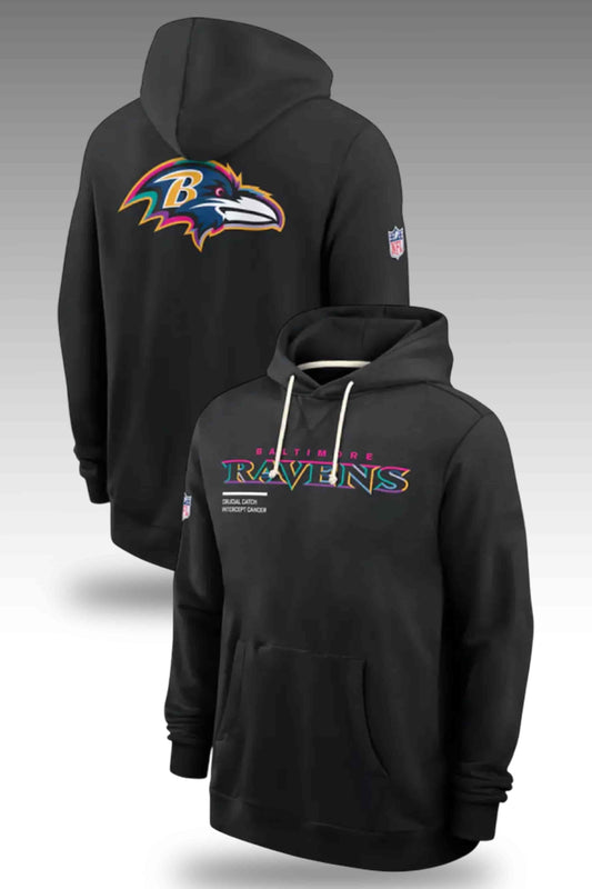 Baltimore Ravens 2025 Crucial Catch Hoodie