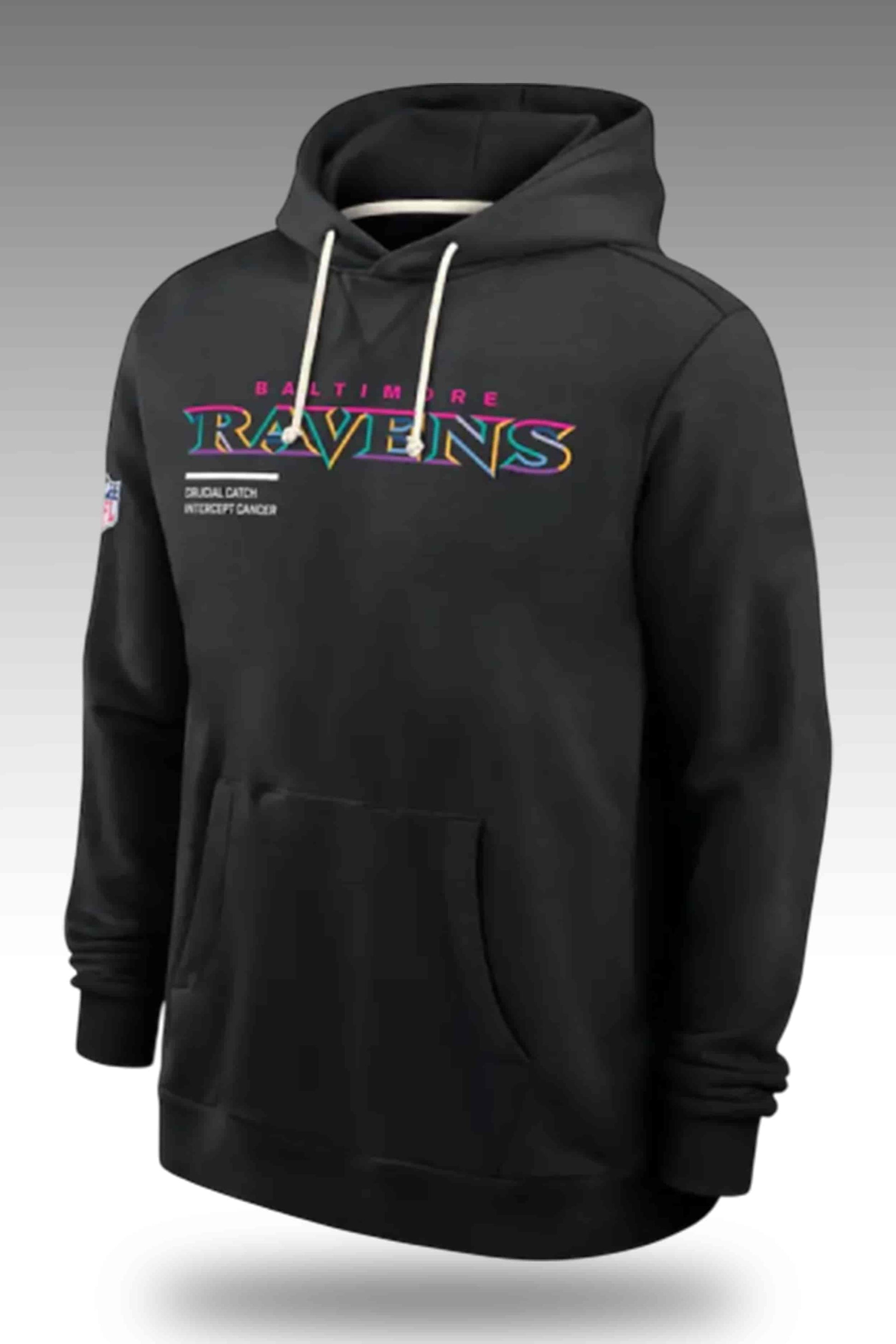 Baltimore Ravens 2025 Crucial Catch Hoodie1