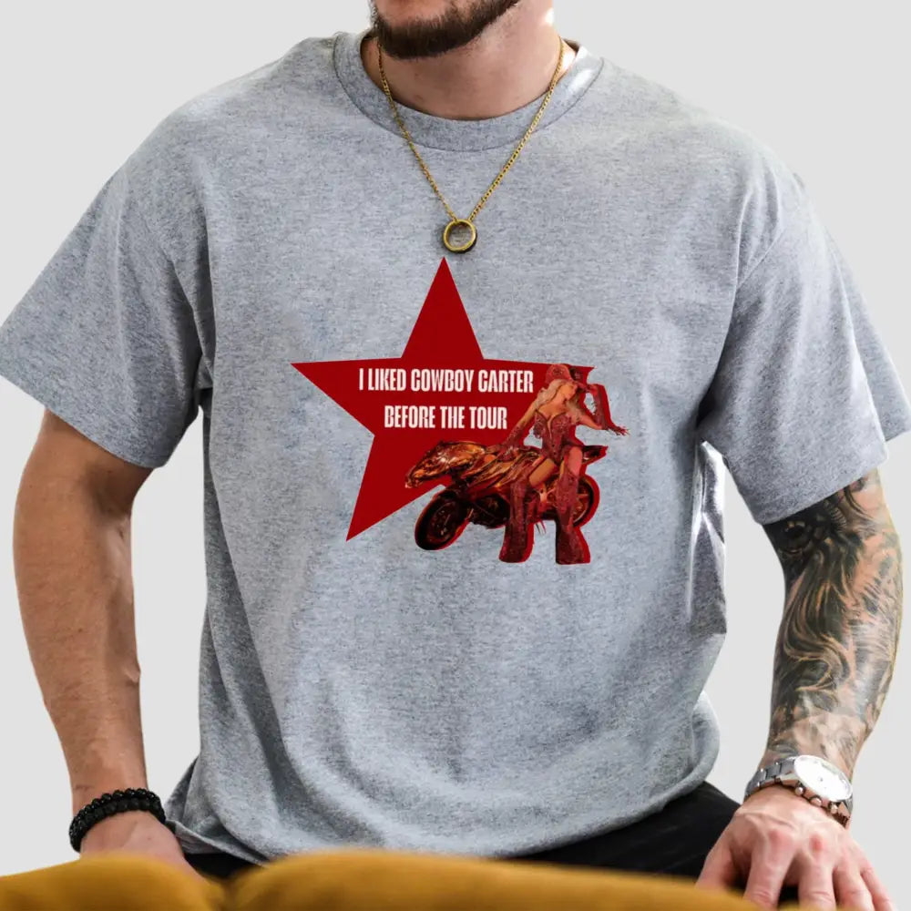 Beyonce I Liked Cowboy Carter Before The Tour T-Shirt2