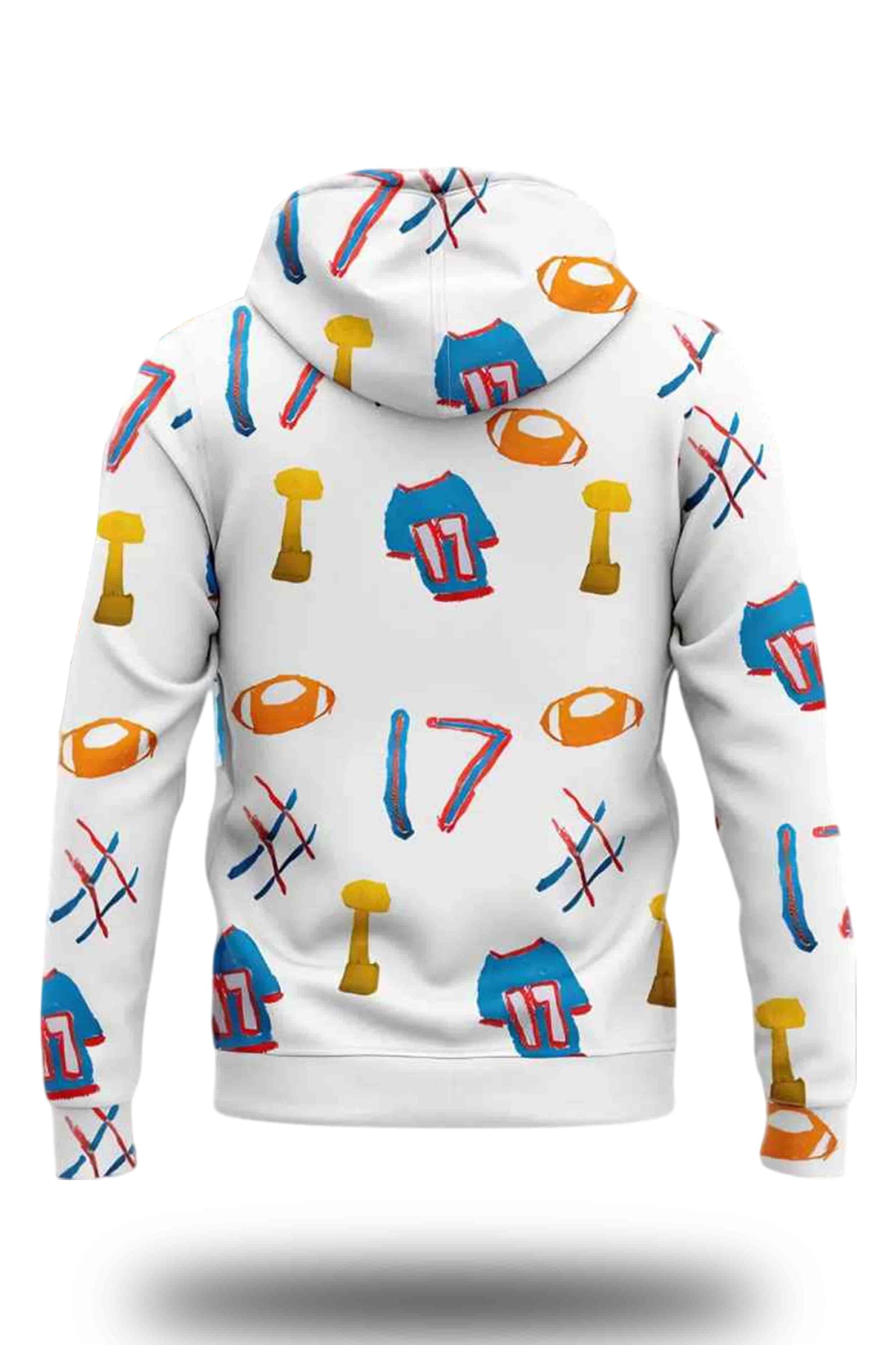 Bills Josh Allen 2025 Billustration Charlie Hoodie1