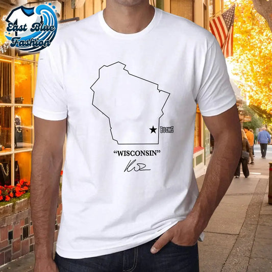 Bucks Wisconsin Signature Kuz T-Shirt