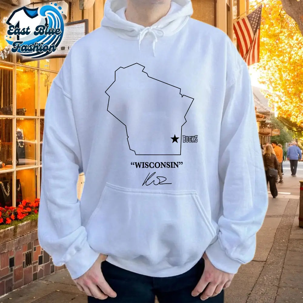Bucks Wisconsin Signature Kuz T-Shirt1