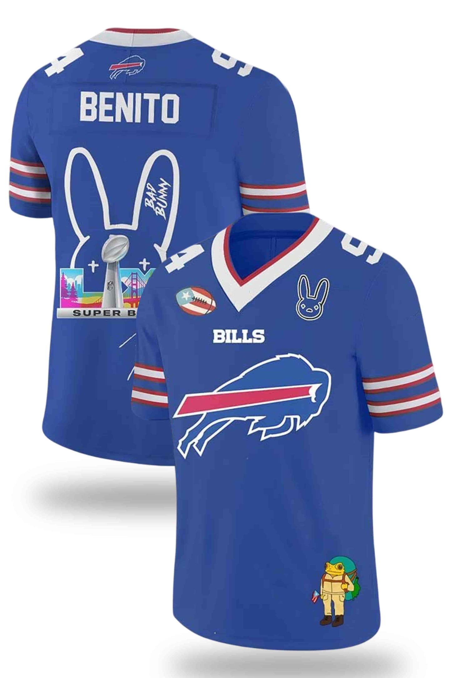 Buffalo Bills X Bad Bunny Super Bowl LX Jersey