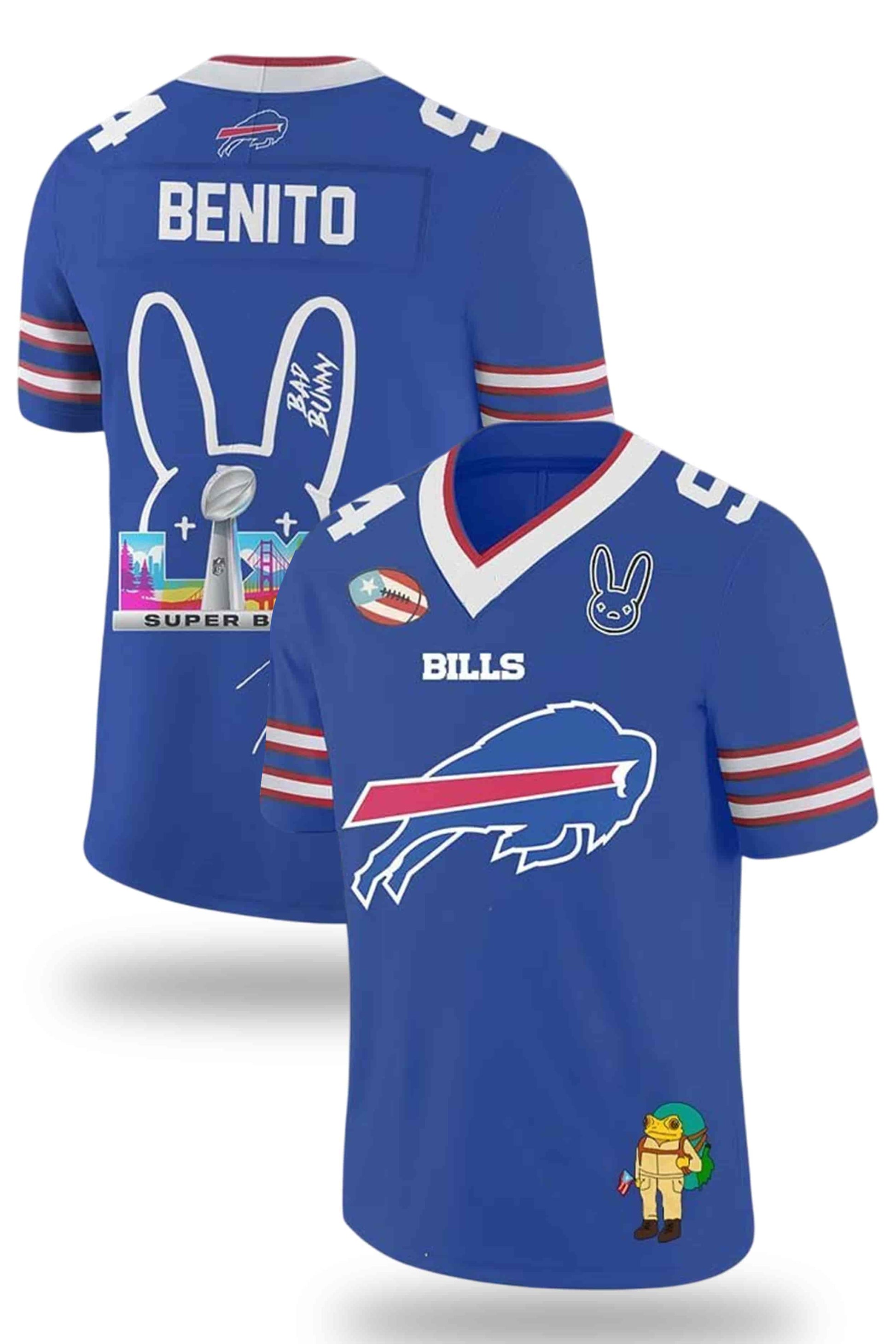 Buffalo Bills X Bad Bunny Super Bowl LX Jersey