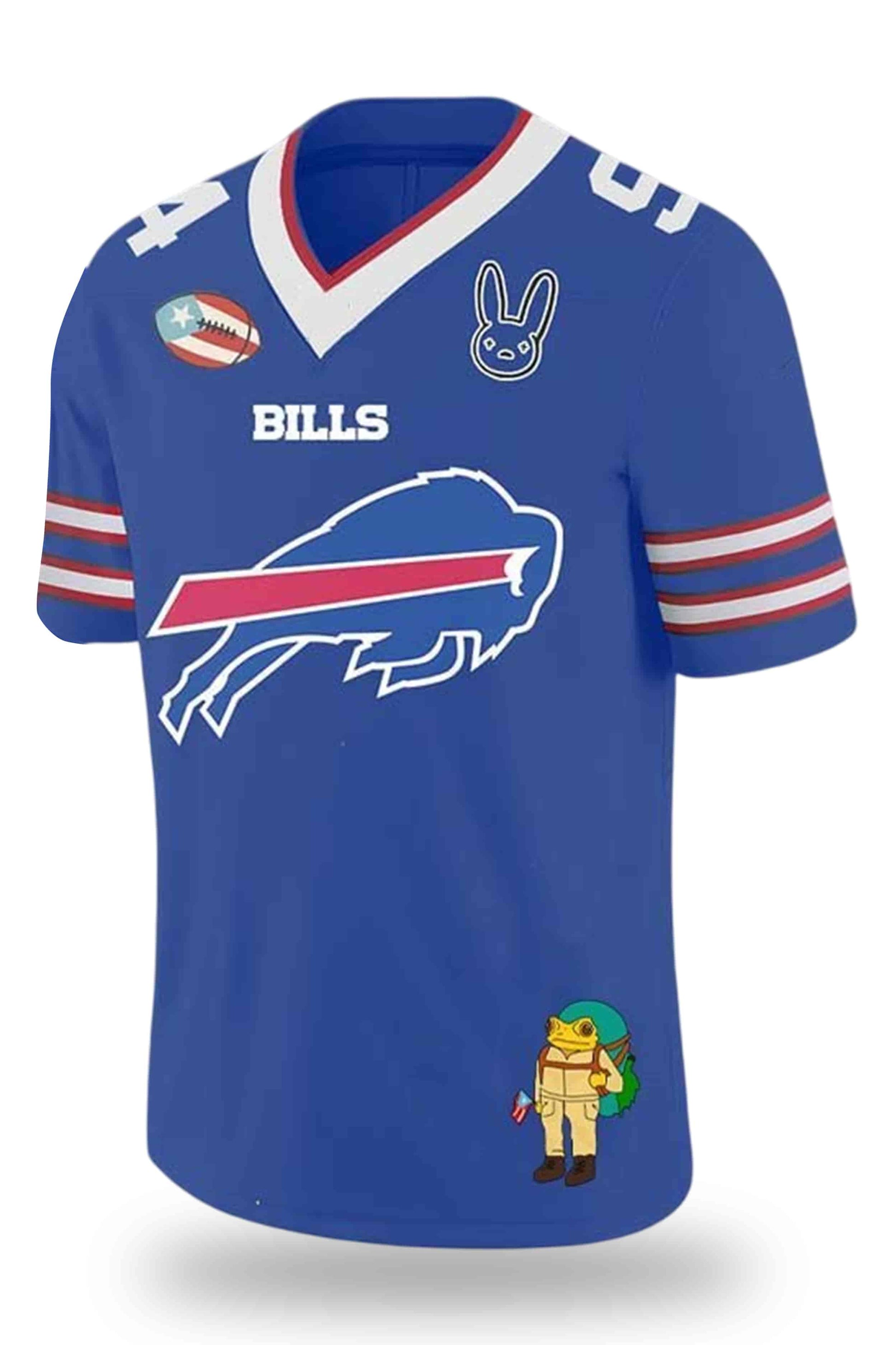 Buffalo Bills X Bad Bunny Super Bowl LX Jersey1