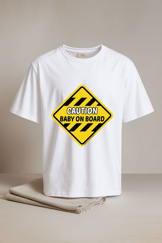 Caution Baby On Board Shirt