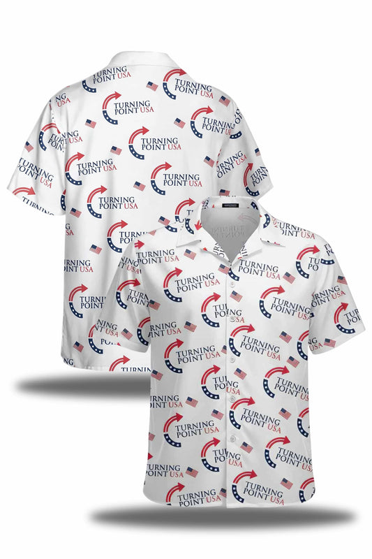 Charlie Kirk Turning Point USA Hawaiian Shirt