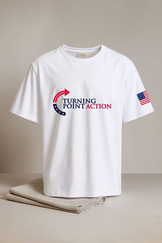 Charlie Kirk Turning Point USA Trump Commemorative Shirt