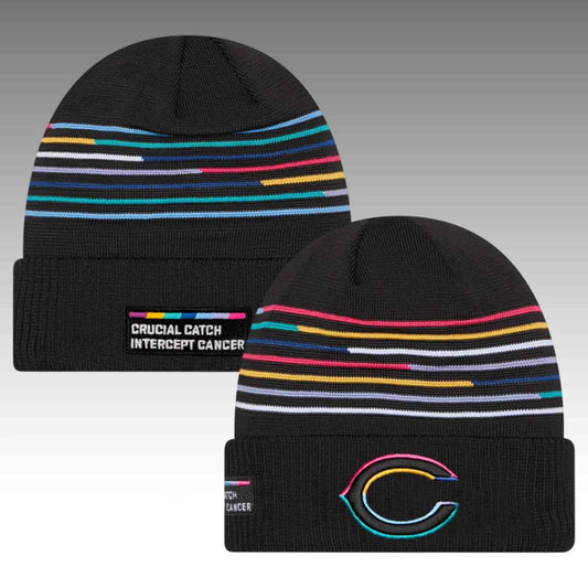 Chicago Bears 2025 Crucial Catch Cuff Knit Hat