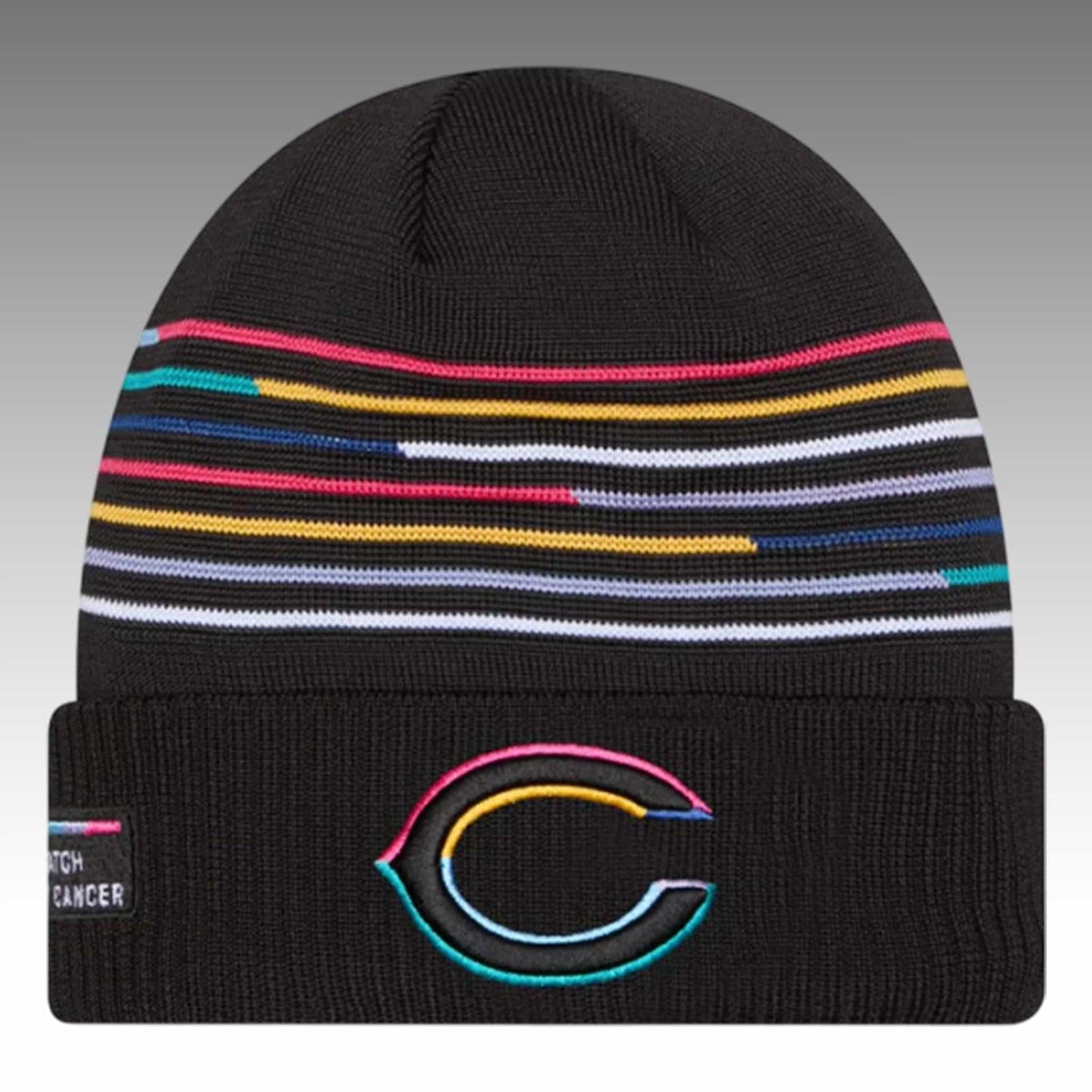 Chicago Bears 2025 Crucial Catch Cuff Knit Hat2