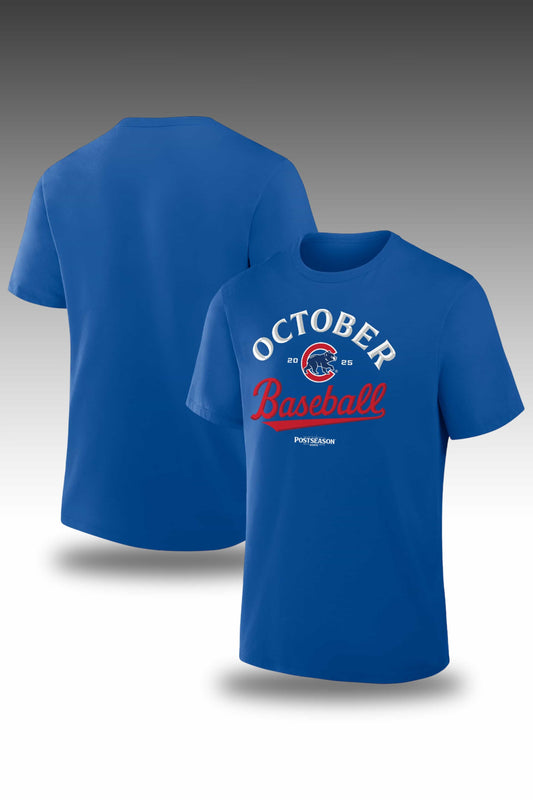 Chicago Cubs 2025 October Baseball Shirt