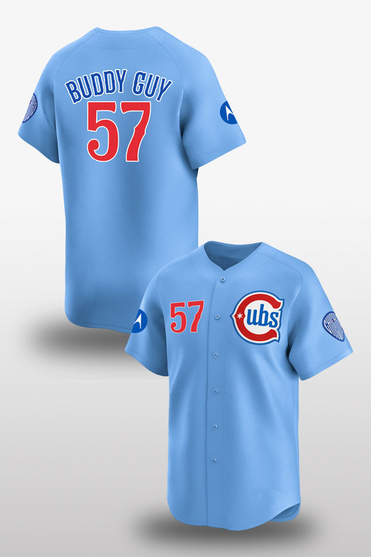 Chicago Cubs Buddy Guy #57 Jersey