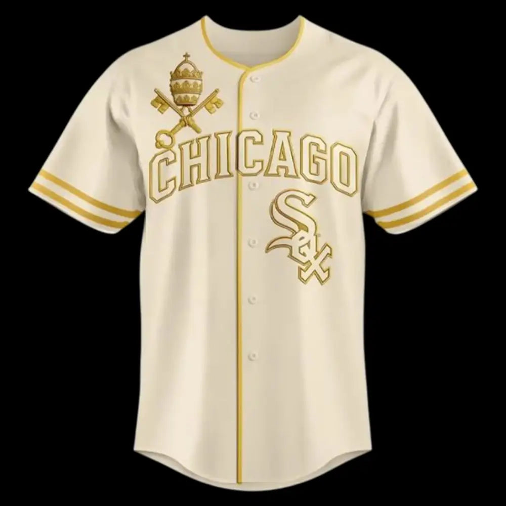 Chicago White Sox Pope 14 Vatican City Connect Jersey