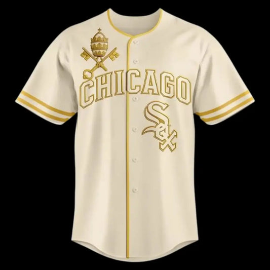 Chicago White Sox Pope 14 Vatican City Connect Jersey