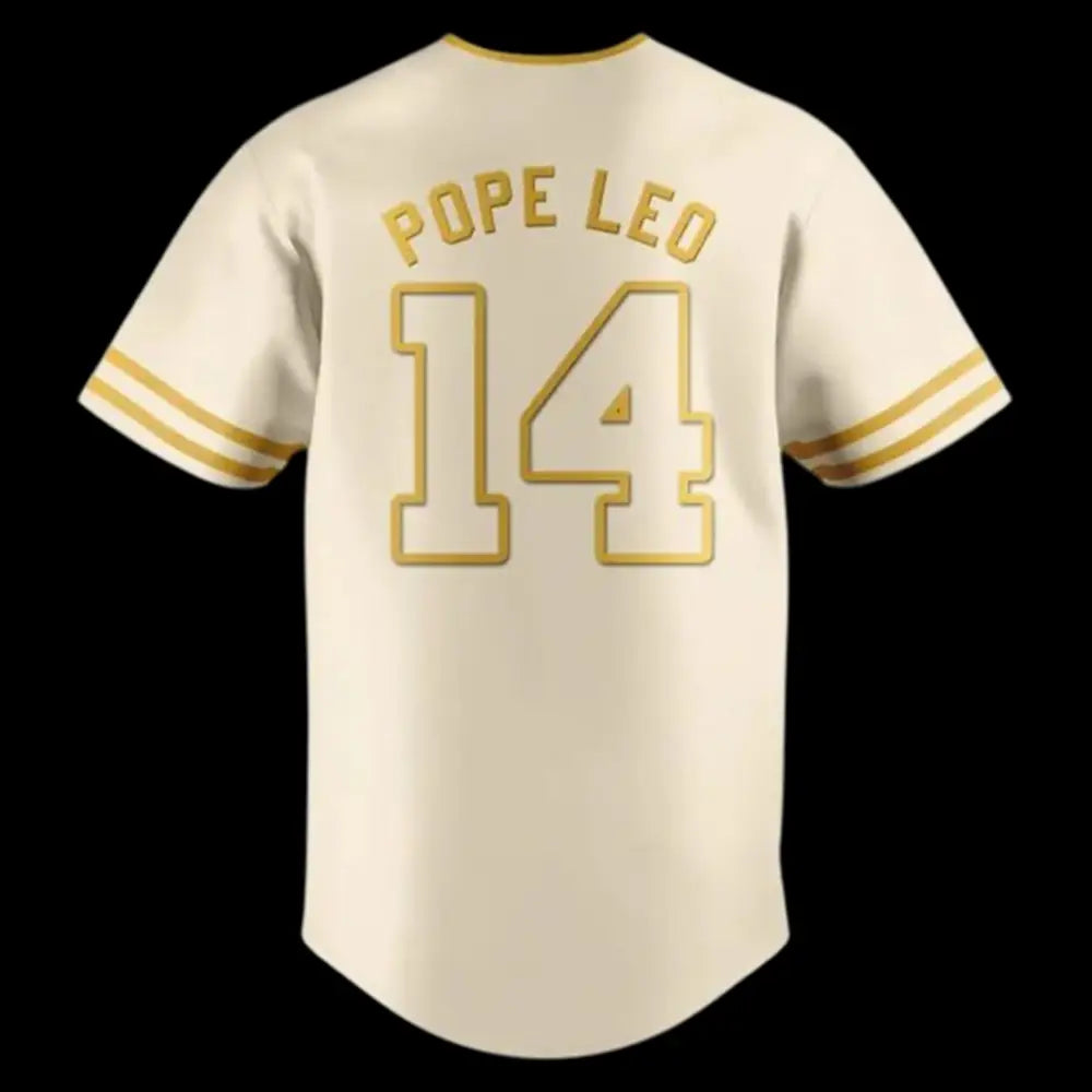 Chicago White Sox Pope 14 Vatican City Connect Jersey1