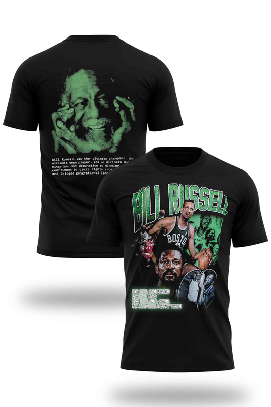 Patriots Christian Gonzalez Bill Russell Shirt