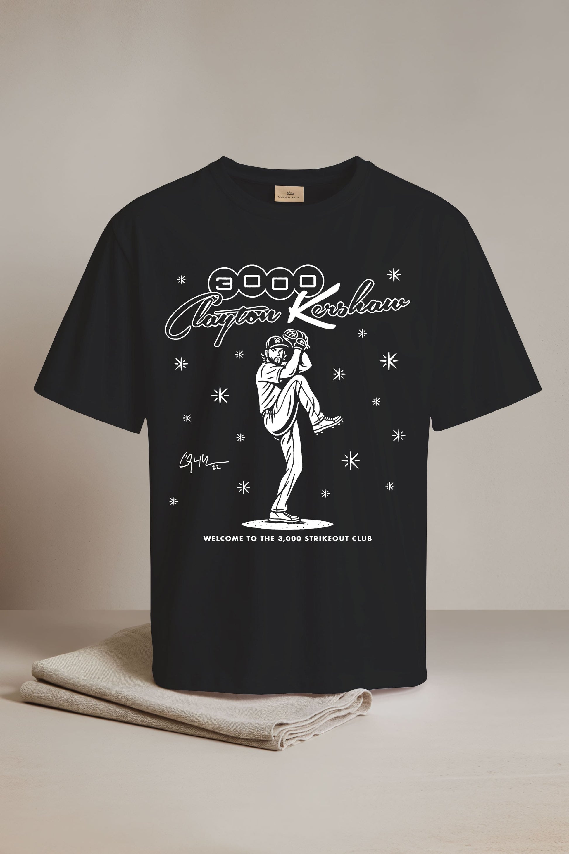 Clayton Kershaw 3000 Strikeouts Shirt2