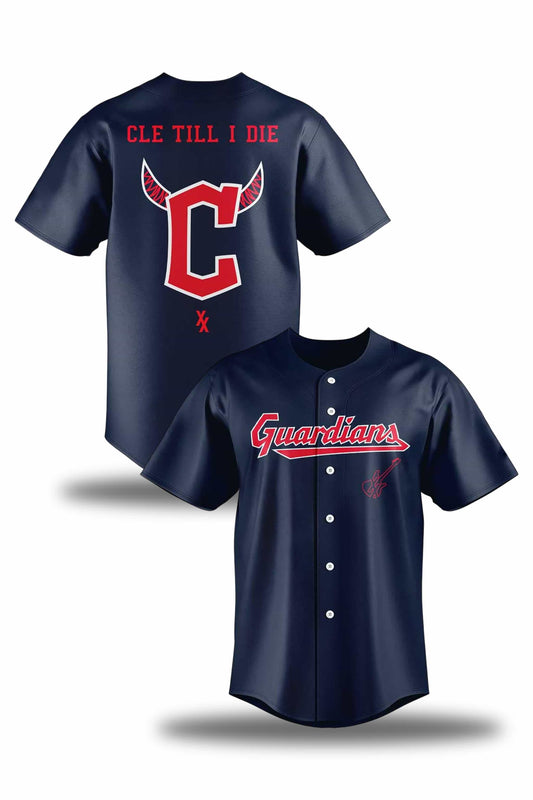 Cleveland Guardians X Till I Die Jersey 2025