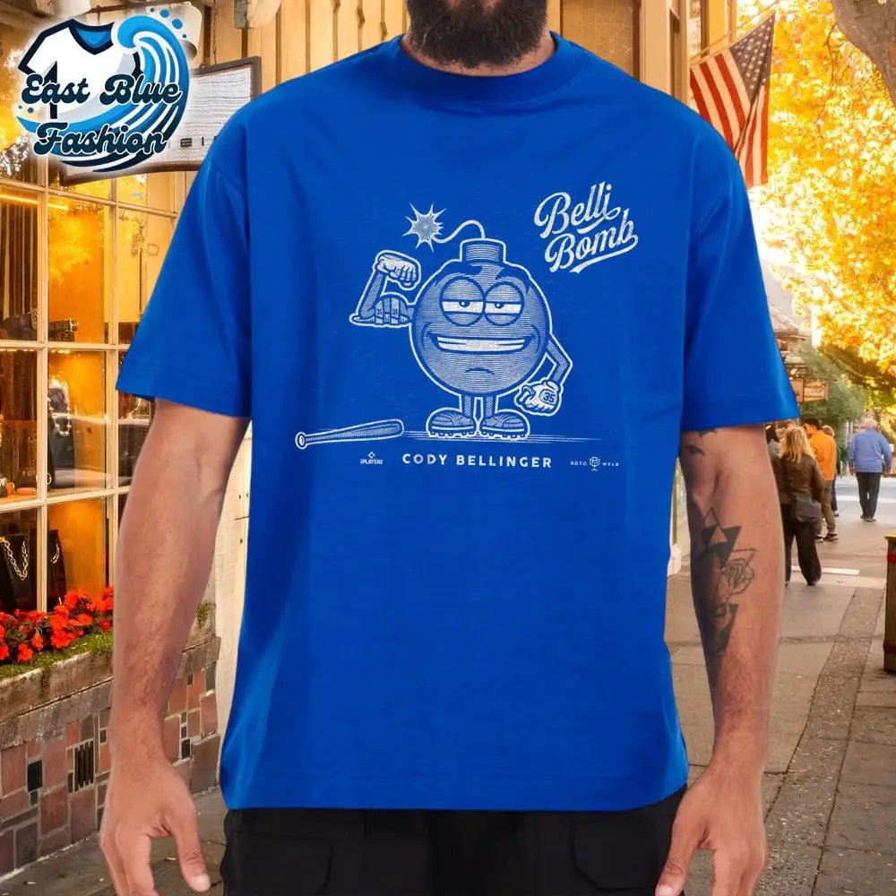 Cody Bellinger BELLI BOMB Obvious T-Shirt3