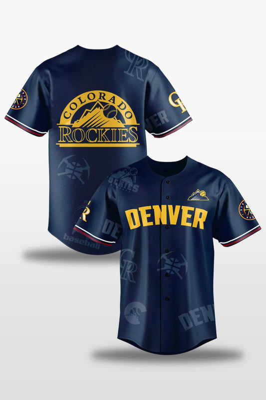 Colorado Rockies Denver Nuggets Night Jersey 2025