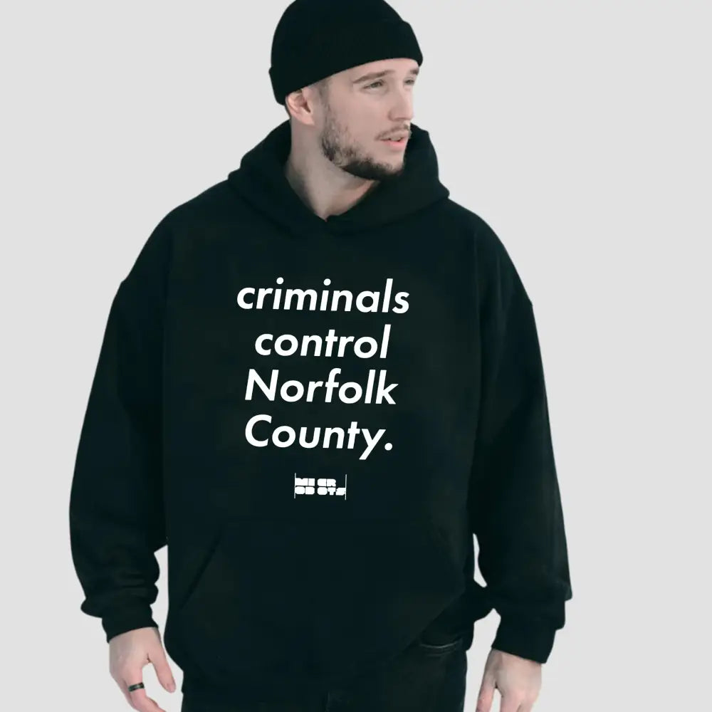 Criminals Control Norfolk County T-Shirt3