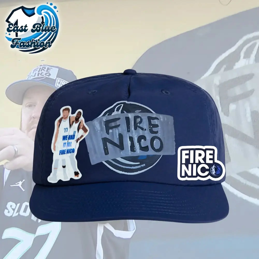 Dallas Return Fire Nico Luka Hat - Blue