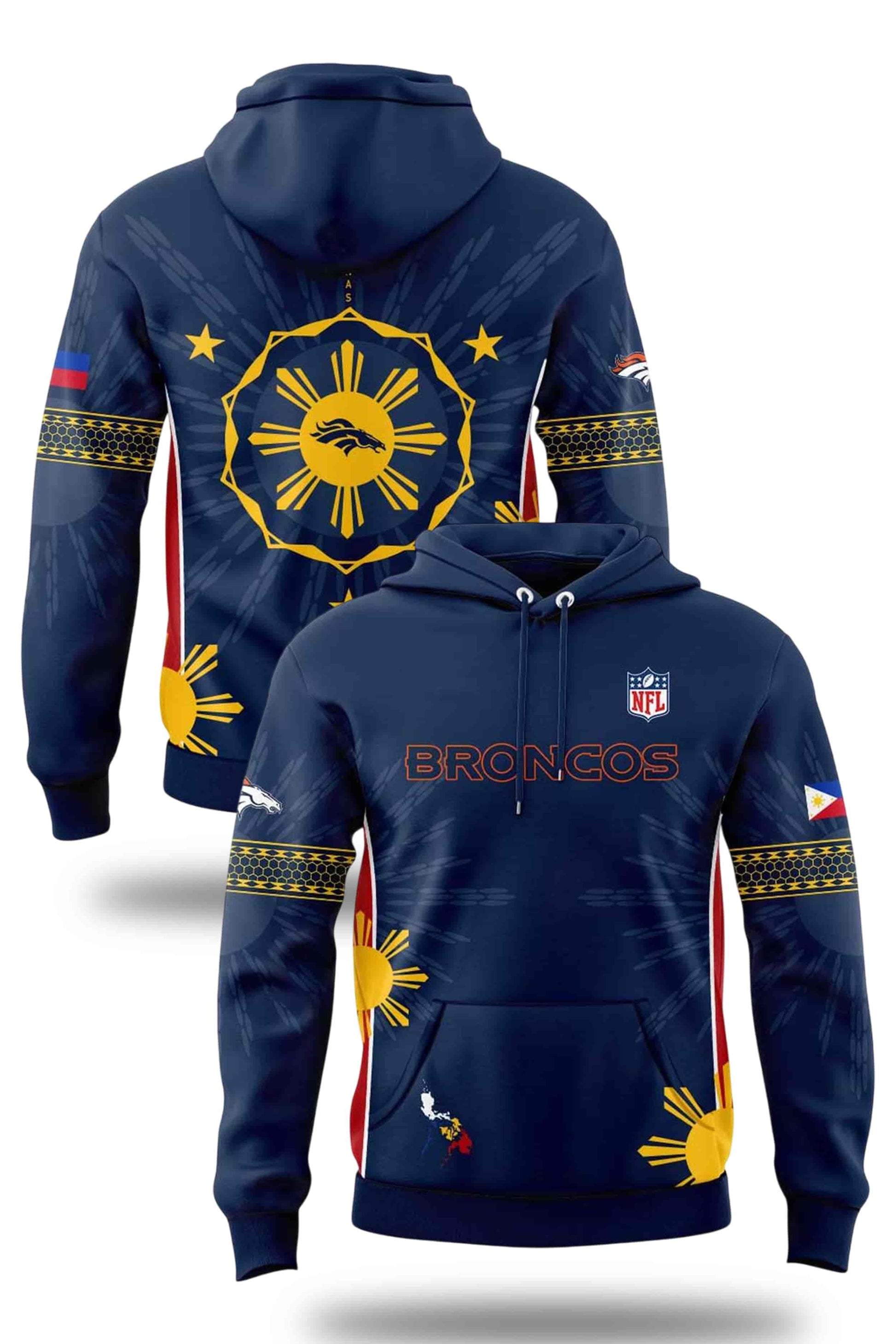 Denver Broncos Filipino Heritage 2025 Stay Strong Philippines Shirt1