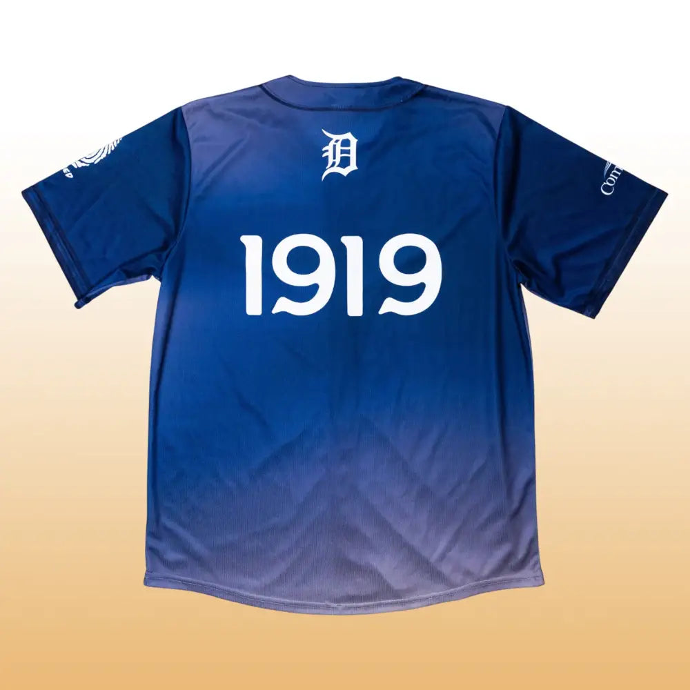 Detroit Tigers 1919 Black In Randall Yarborough Jersey Giveaway2