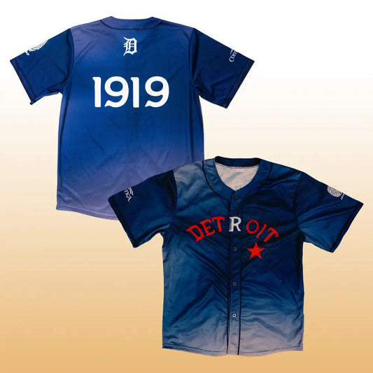 Detroit Tigers 1919 Black In Randall Yarborough Jersey Giveaway