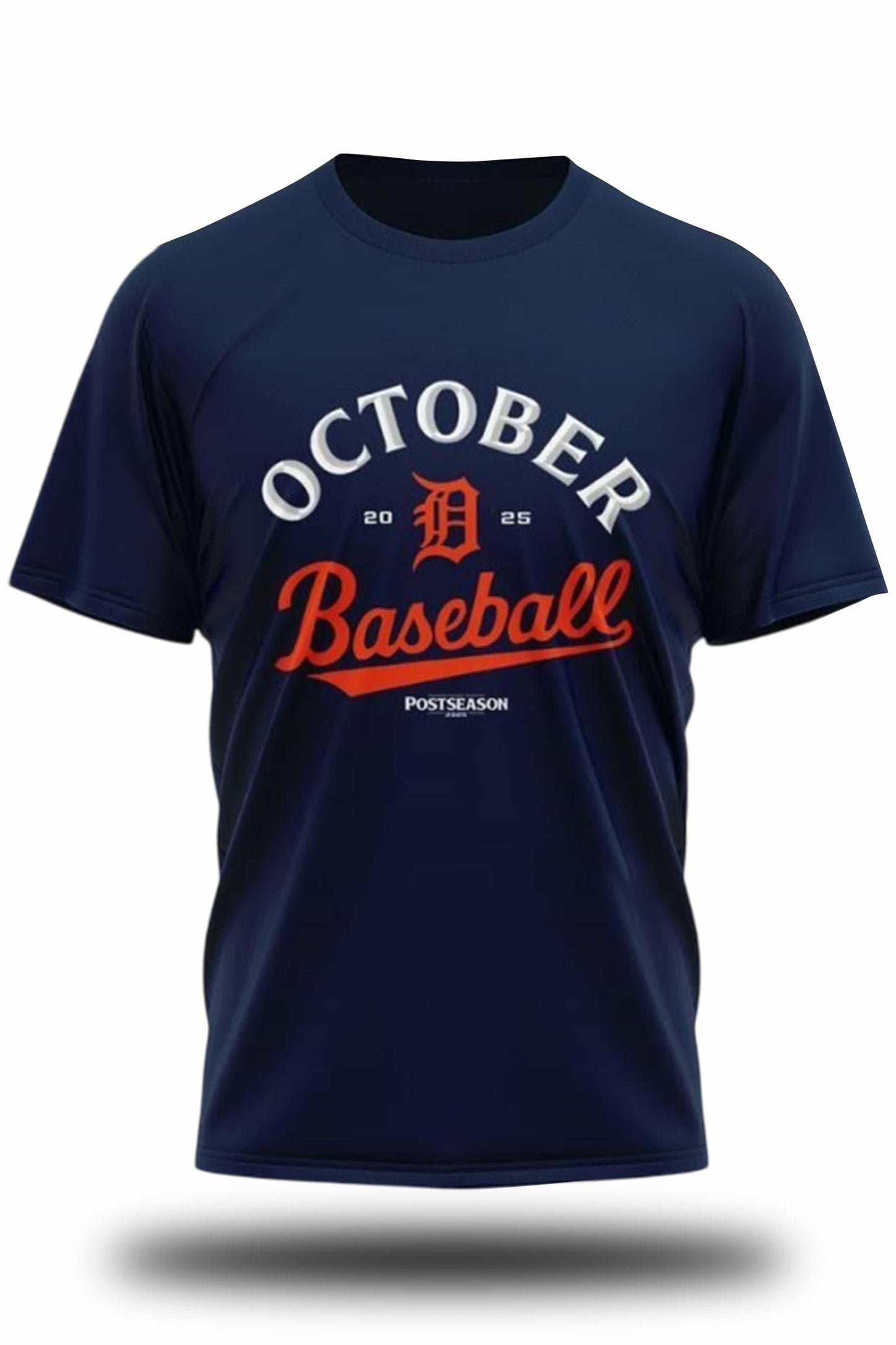 Detroit Tigers 2025 October Baseball Shirt1