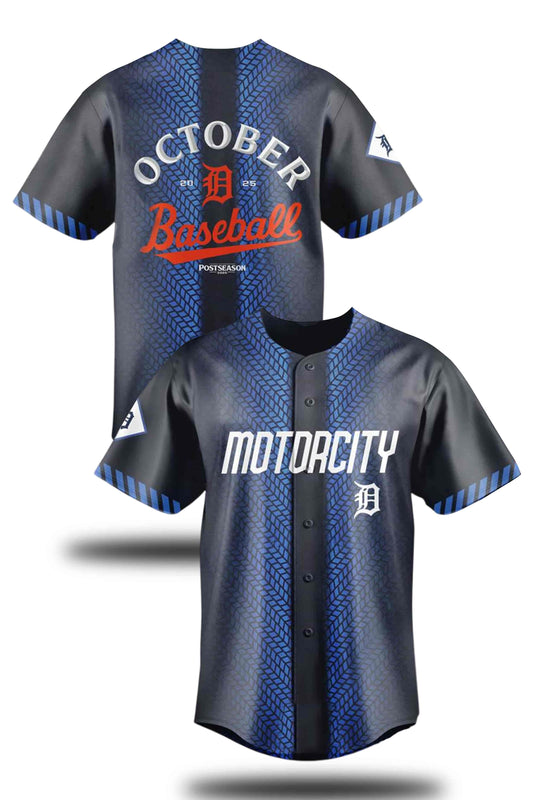 Detroit Tigers 2025 Postseason Jersey