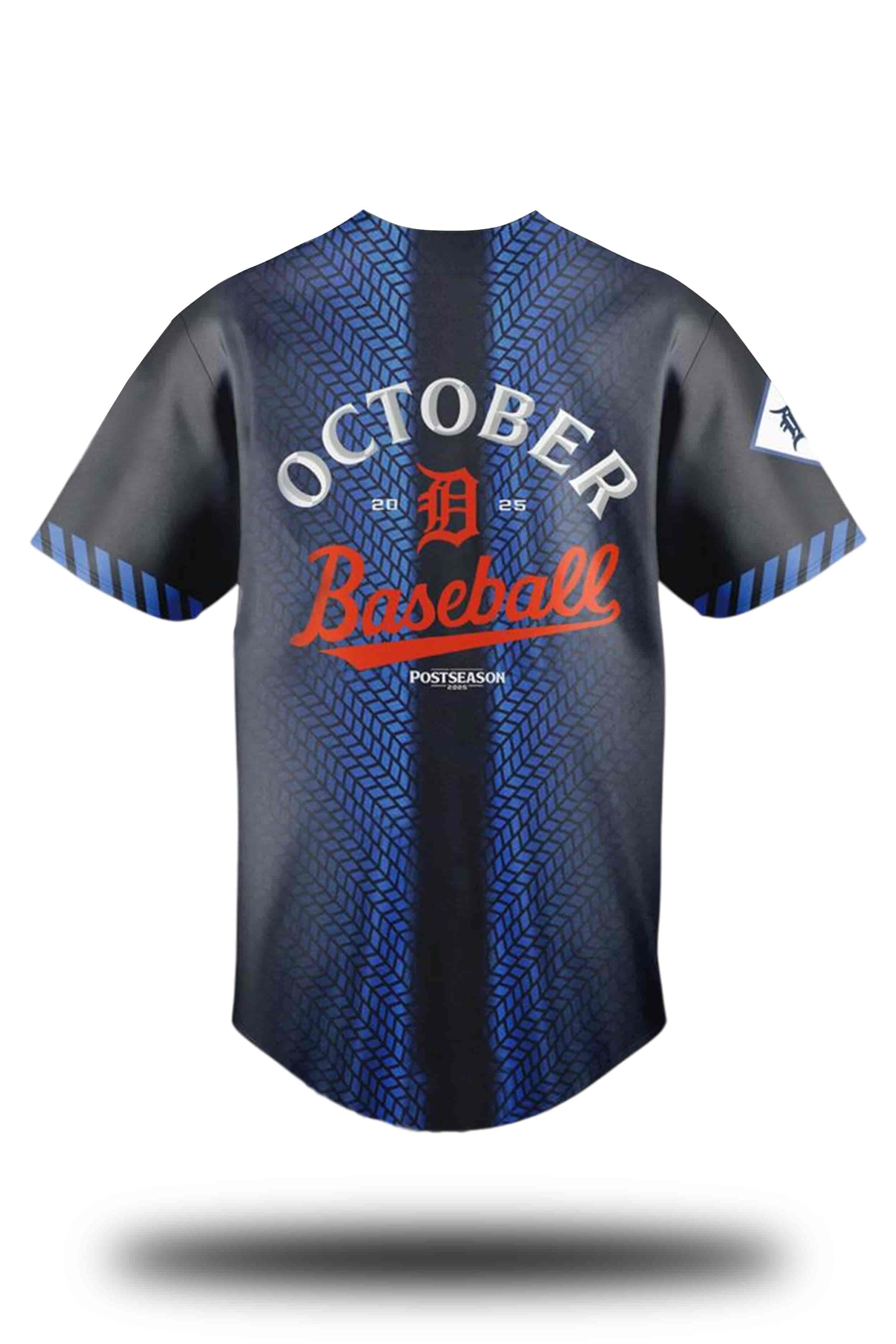 Detroit Tigers 2025 Postseason Jersey2