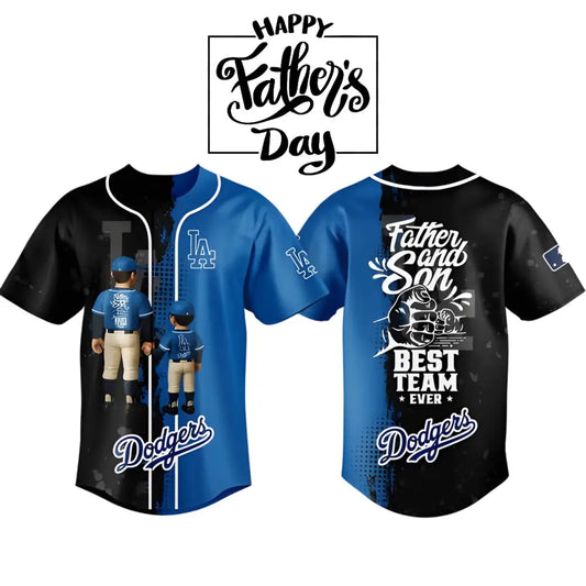 Dodgers Happy Fathers Day 2025 Special Jersey