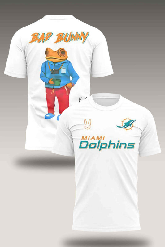 Dolphins x Bad Bunny Shirt