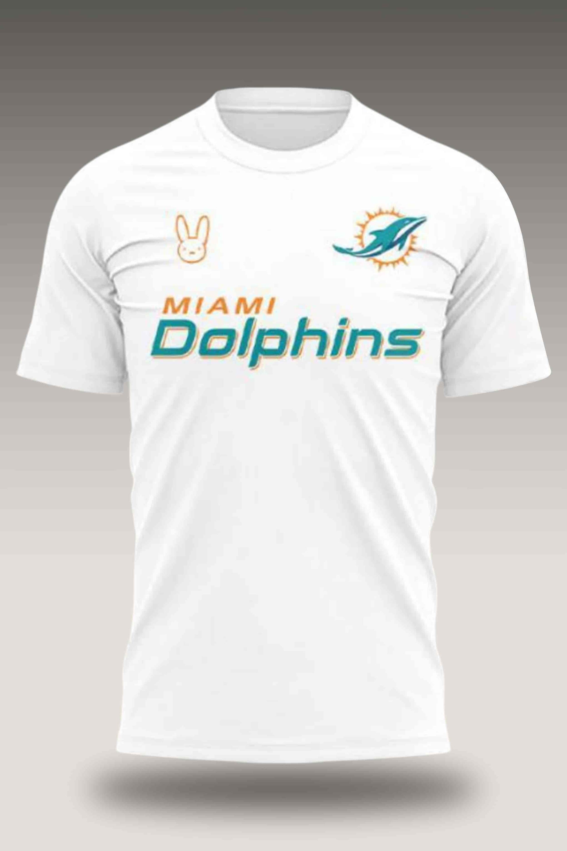 Dolphins x Bad Bunny Shirt2