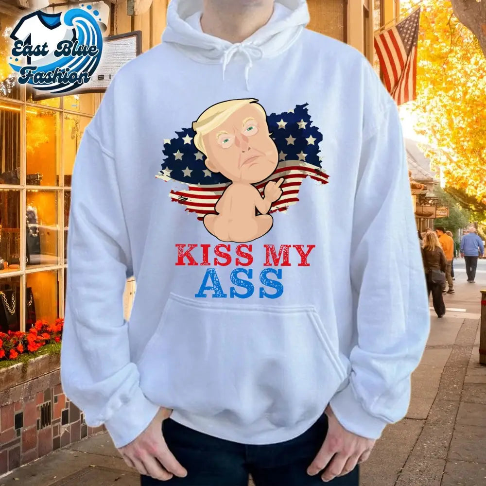 Donald Trump 2025 Kiss My Ass Funny Trump Baby T-Shirt2
