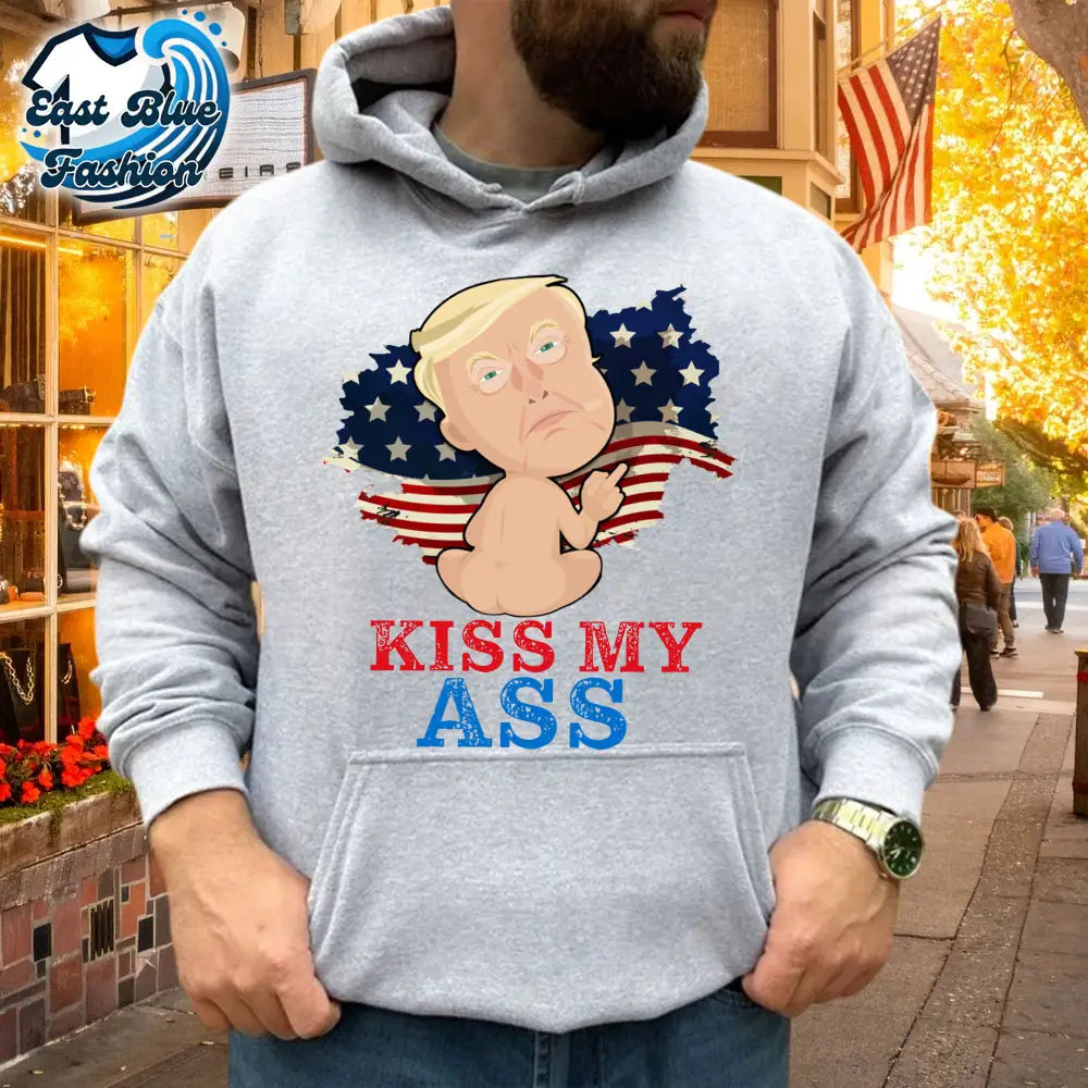 Donald Trump 2025 Kiss My Ass Funny Trump Baby T-Shirt1