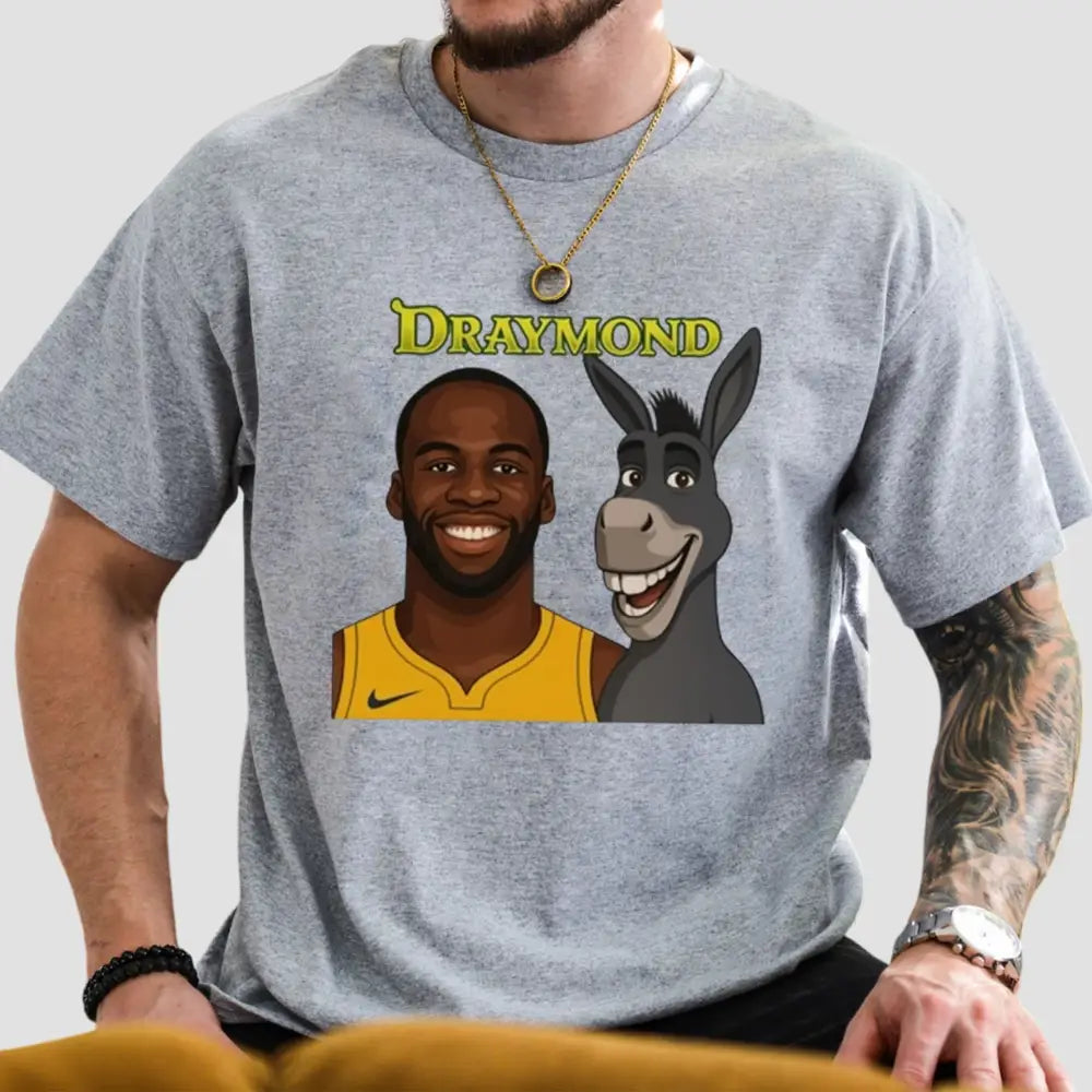 Draymond Green Donkey Shrek Parody Playoffs 2025 Game 1 Shirt