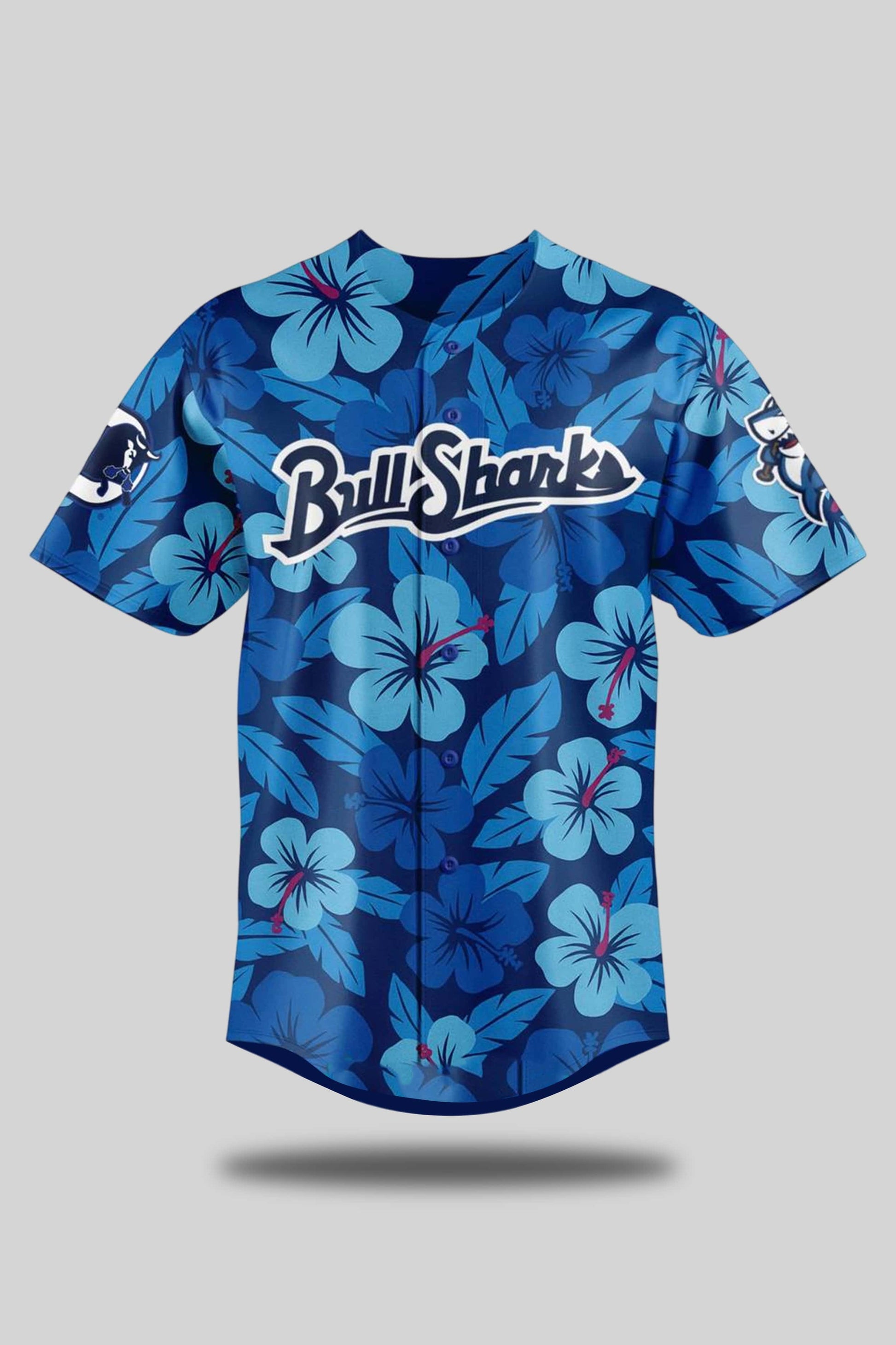 Durham Bulls Sharks 2025 Baseball Jersey1