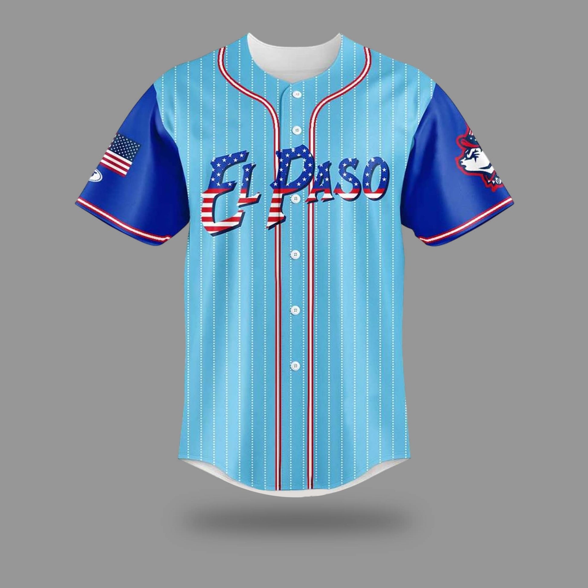 El Paso Chihuahuas Independence Day Baseball Jersey 20252